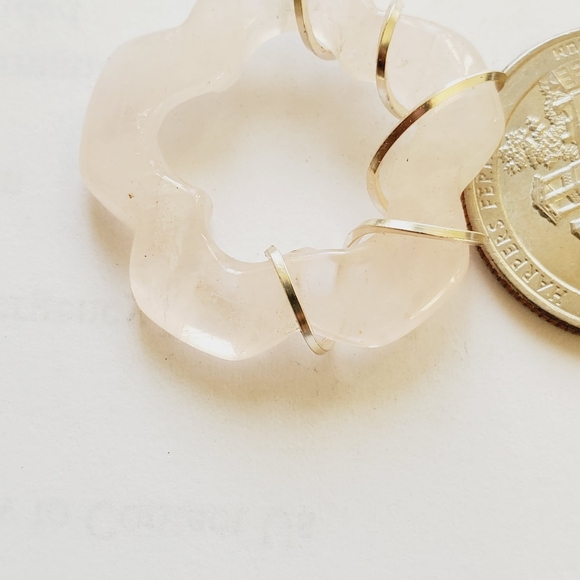 Rose quartz pendulum - Picture 3 of 5